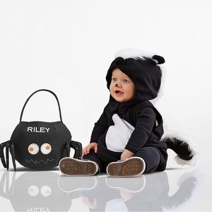 Pottery Barn Kids Baby Skunk Costume 12-24 Months